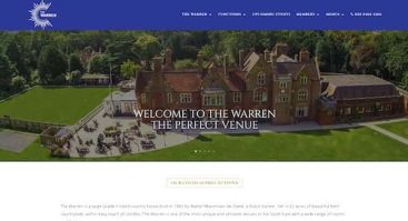 Website design in London - Webbd Ltd for The Warren - website design London